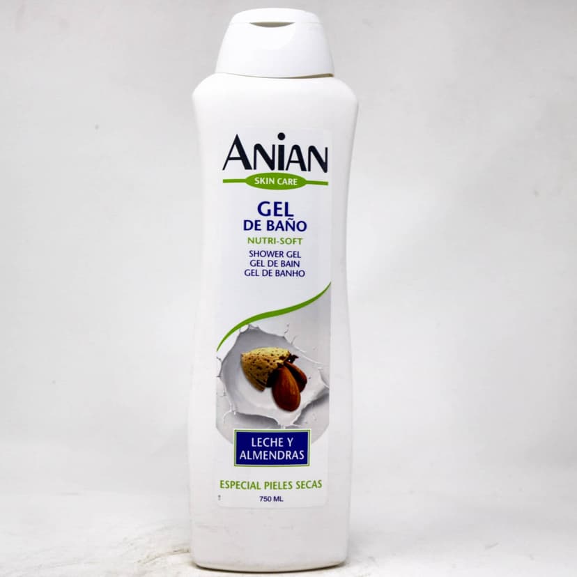 Anian Nutri-Soft Shower Gel – Milk & Almond (750ml)