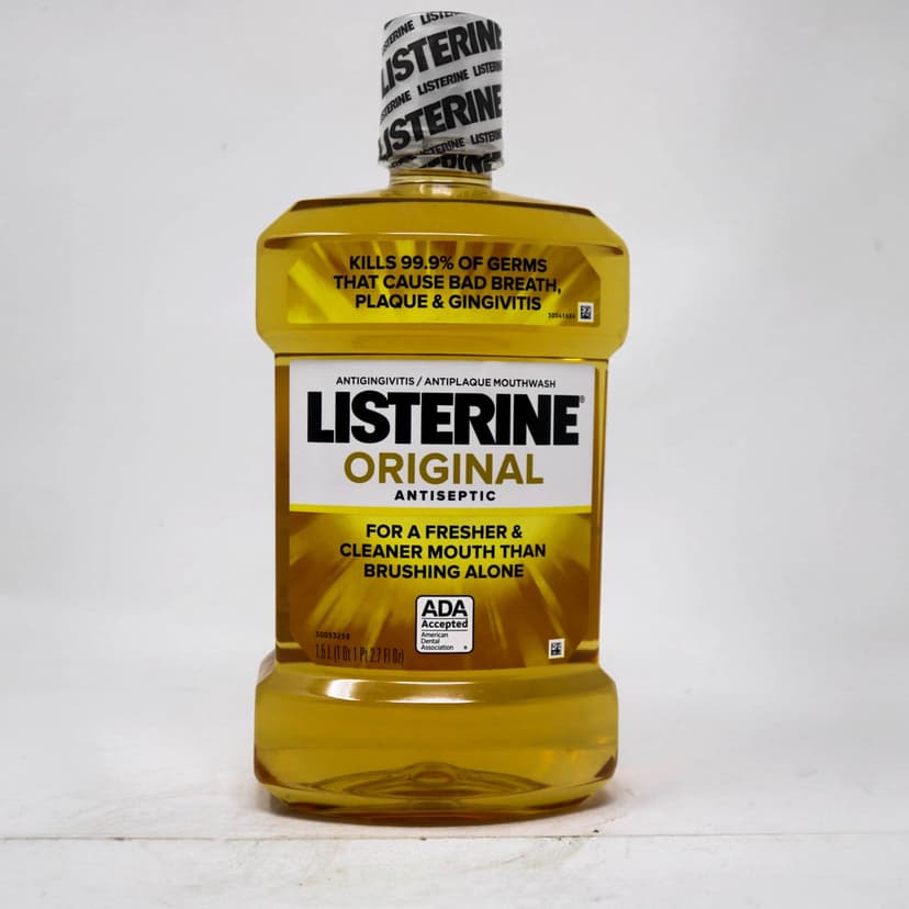 Listerine Original Antiseptic Mouthwash, 1.5 L (50.7 fl oz)