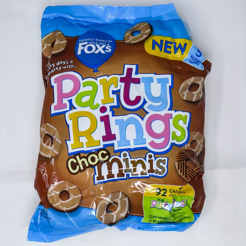 Fox’s Party Rings Choc Minis
