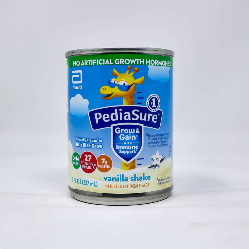 PediaSure Grow & Gain Vanilla Shake – 8 fl oz (237mL)