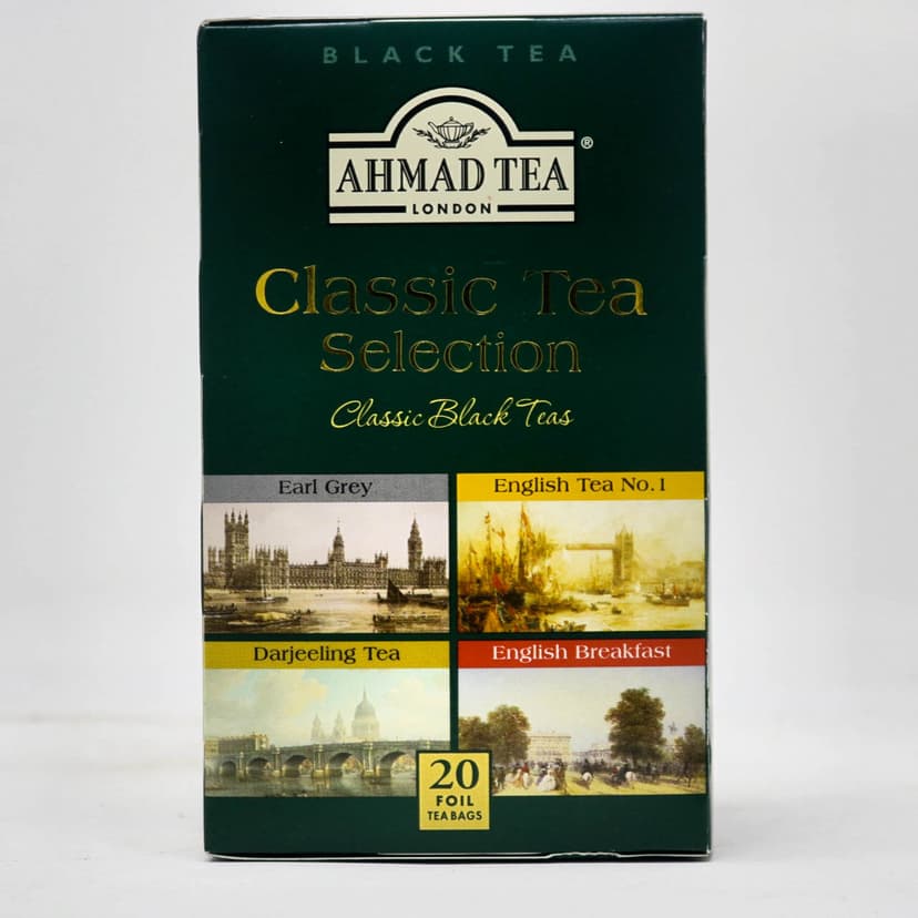 Ahmad Tea London Classic Tea Selection – 20 Foil Tea Bags