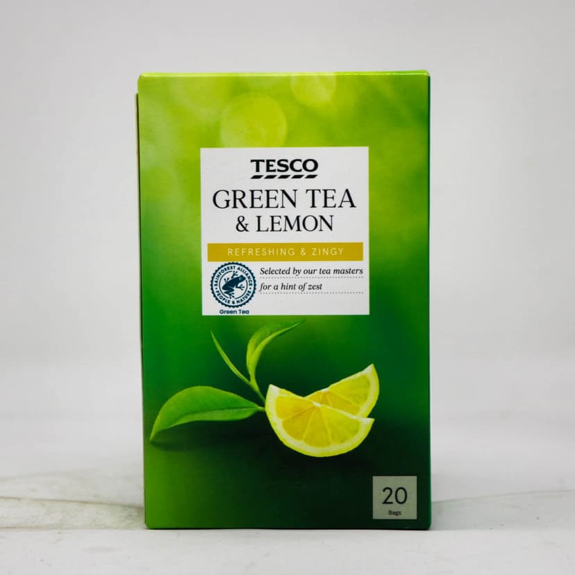 Tesco Green Tea & Lemon