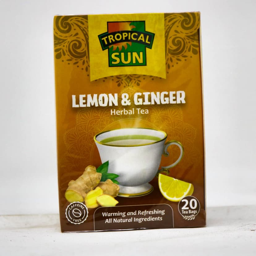 Tropical Sun Lemon & Ginger Herbal Tea