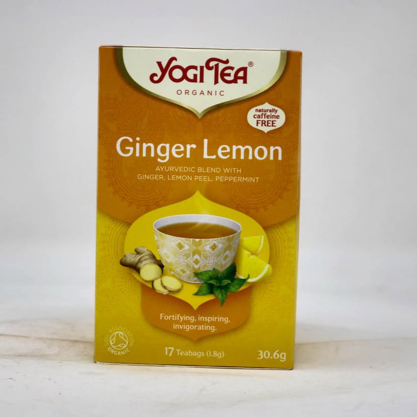 Yogi Tea Organic Ginger Lemon