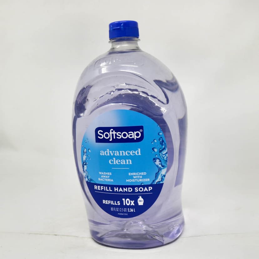 Softsoap Advanced Clean Refill Hand Soap (80 fl oz / 2.36 L)