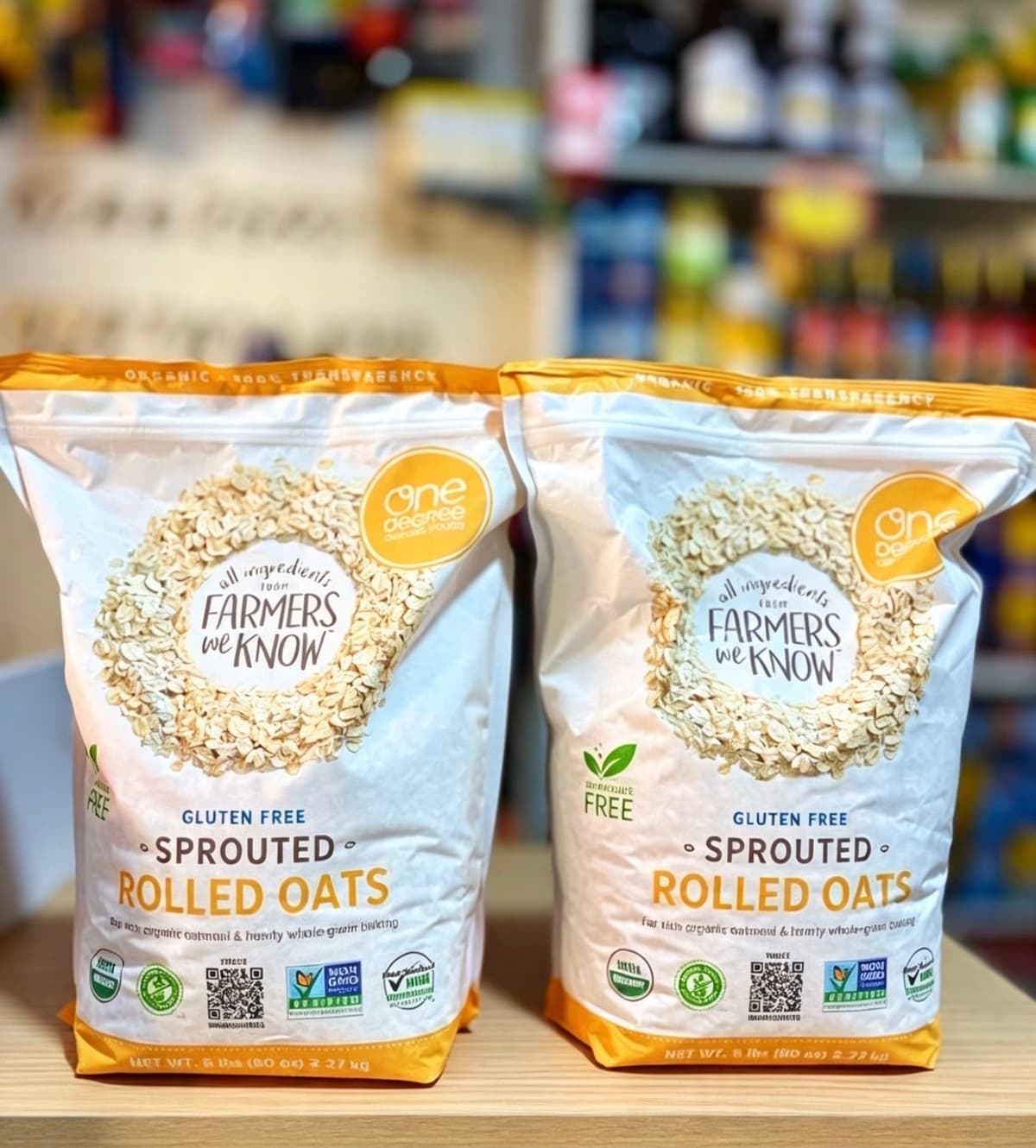 One Degree Organic Sprouted Rolled Oats 
