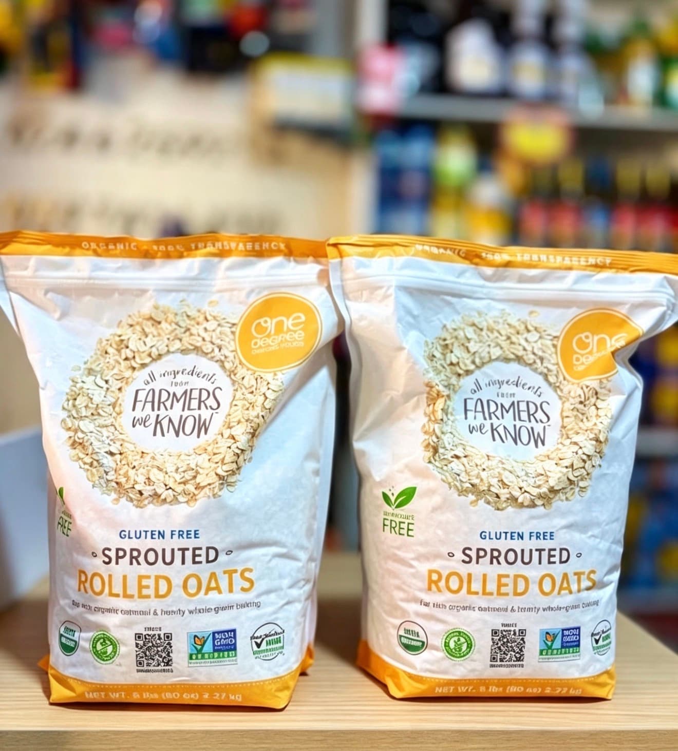 One Degree Organic Sprouted Rolled Oats 