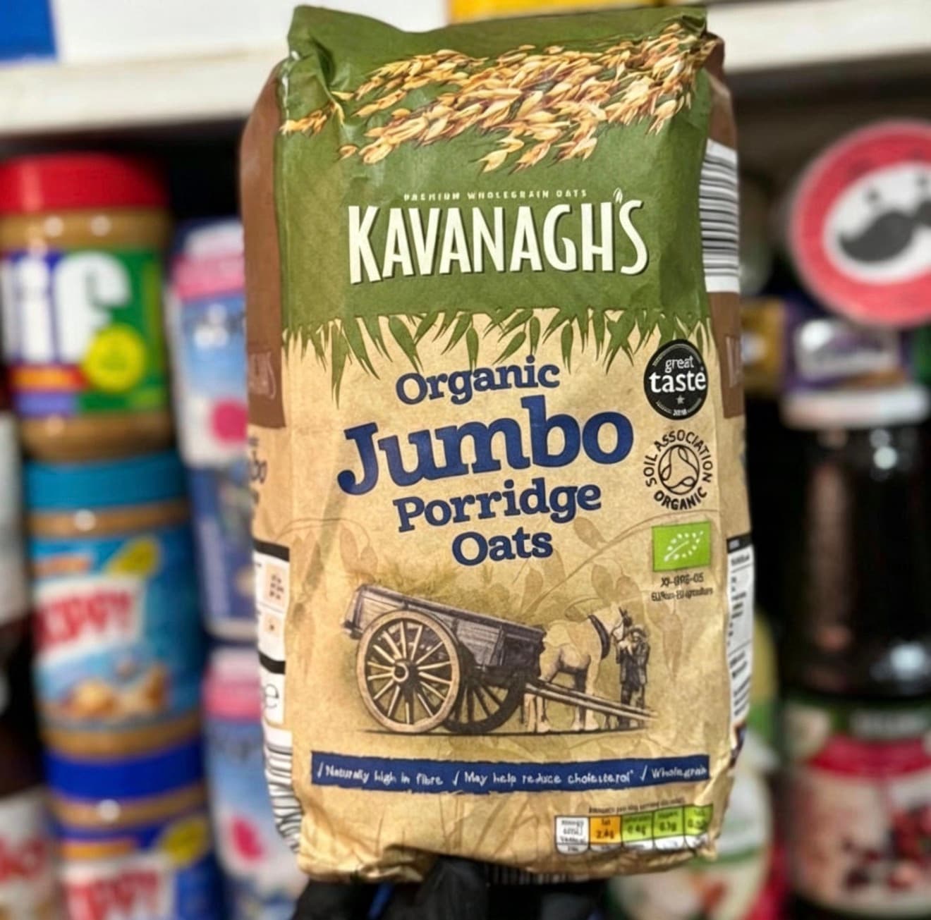 Kavanagh’s Organic Jumbo Porridge Oats