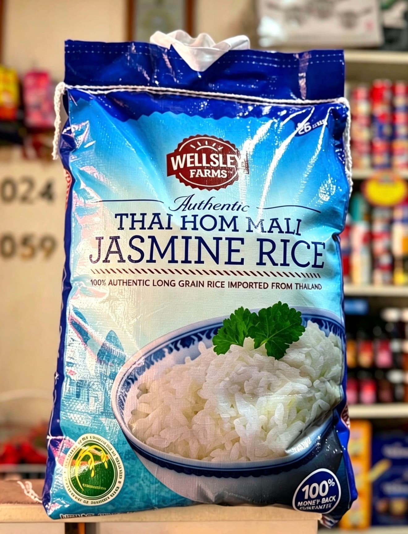 Wellsley Farms Authentic Thai Hom Mali Jasmine Rice