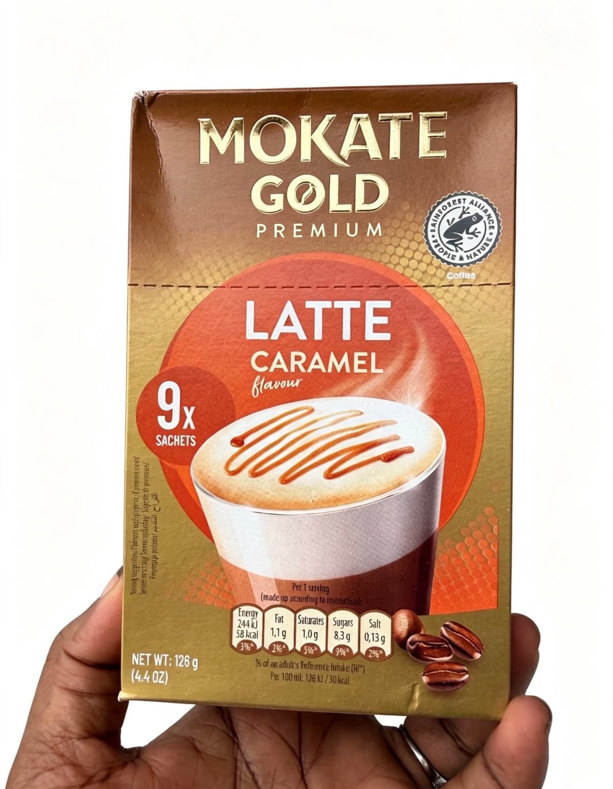 Mokate Gold Premium Caramel Latte