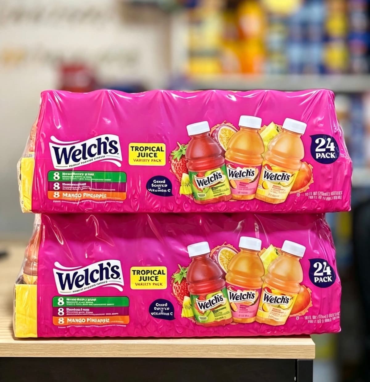Welch’s Tropical Juice Variety Pack – 24 Bottles