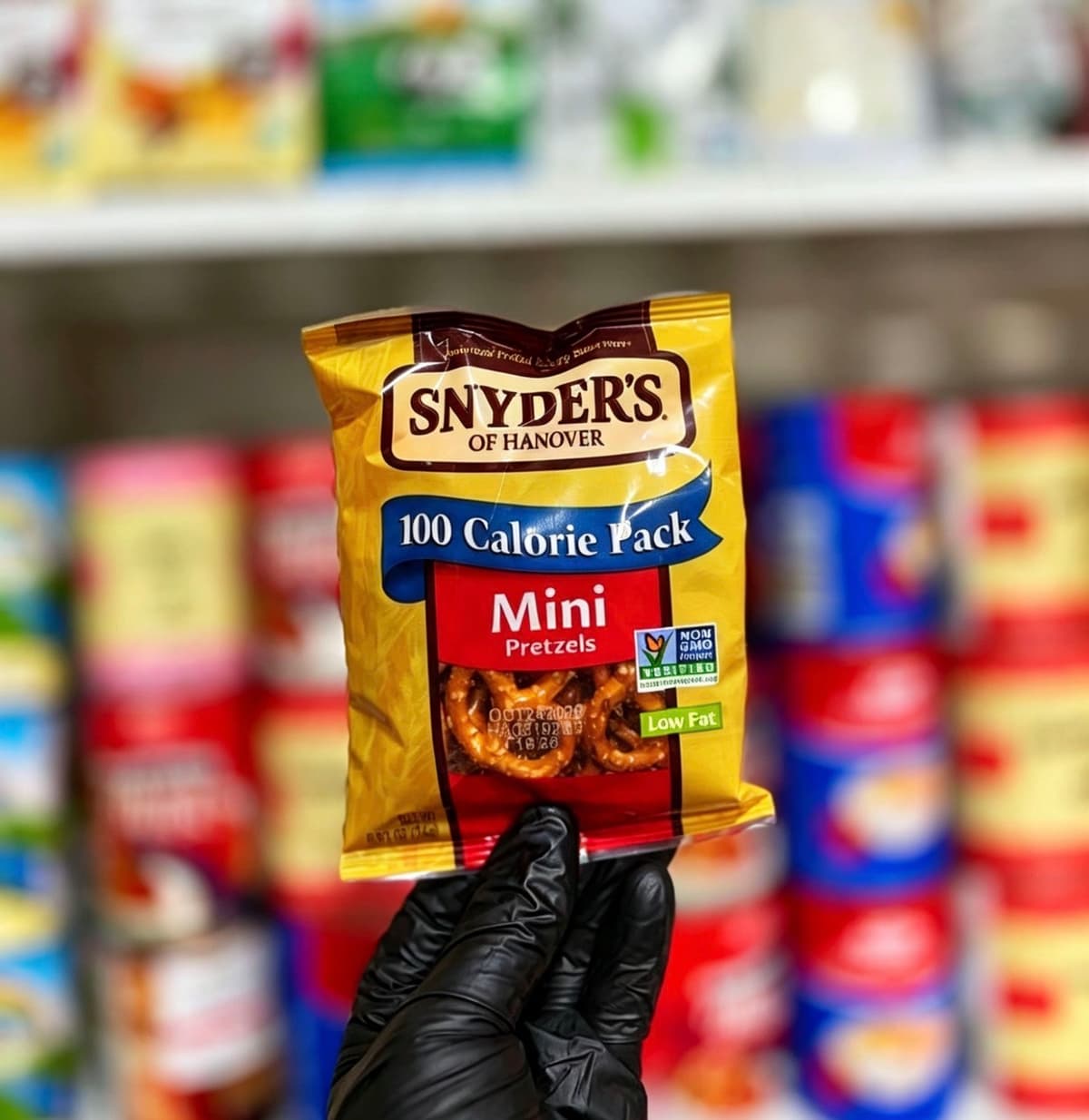 🥨 Snyder’sHanover Mini Pretzels – 100 Calorie Pack