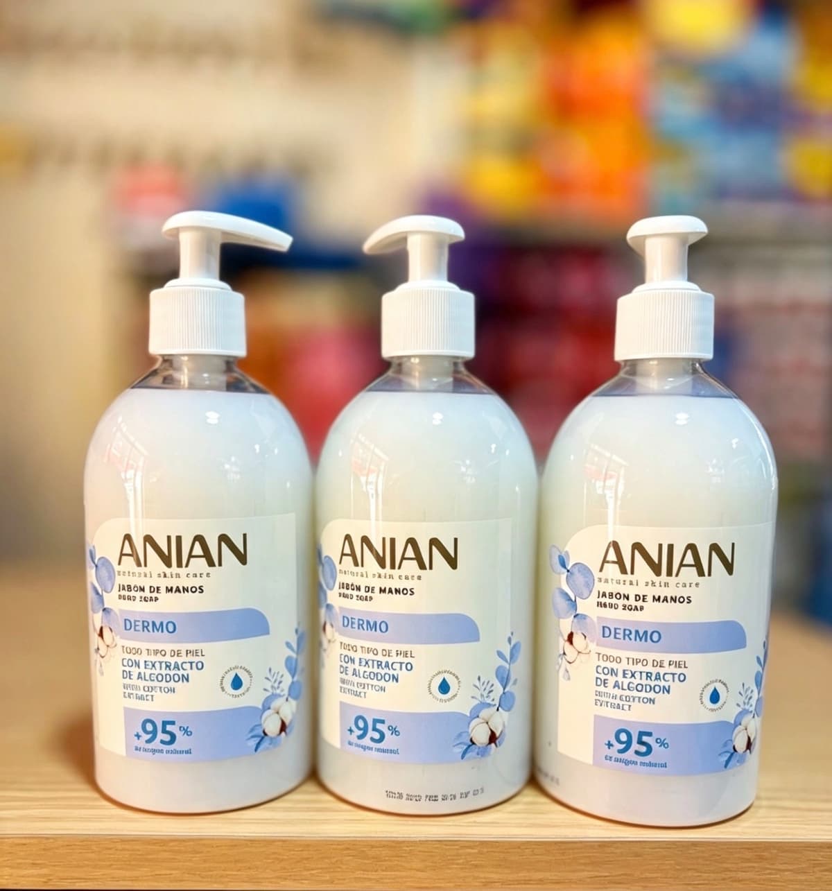 ANIAN Dermo Hand Soap with Cotton Extract