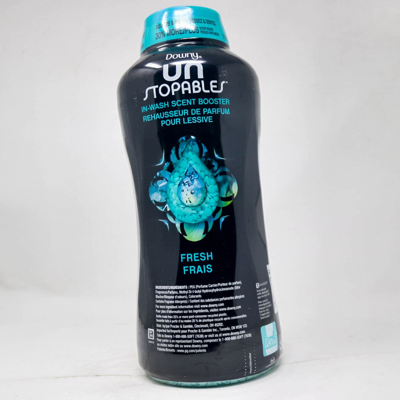 Downy Unstopables In-Wash Scent Booster, Fresh, 30% More (Large Size)