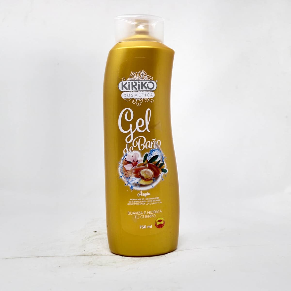 Kiriko Cosmética Gel de Baño, Argán, 750ml