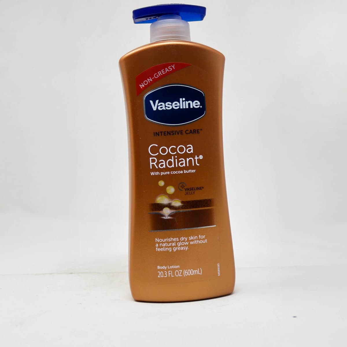 Vaseline Intensive Care Cocoa Radiant Body Lotion, 20.3 fl oz (600mL)