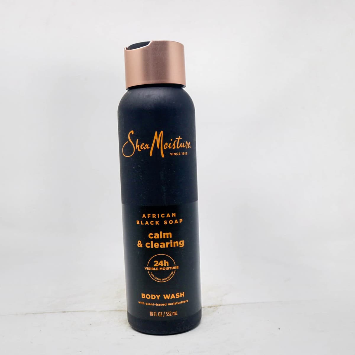 SheaMoisture African Black Soap Calm & Clearing Body Wash, 18 fl oz (532 mL)