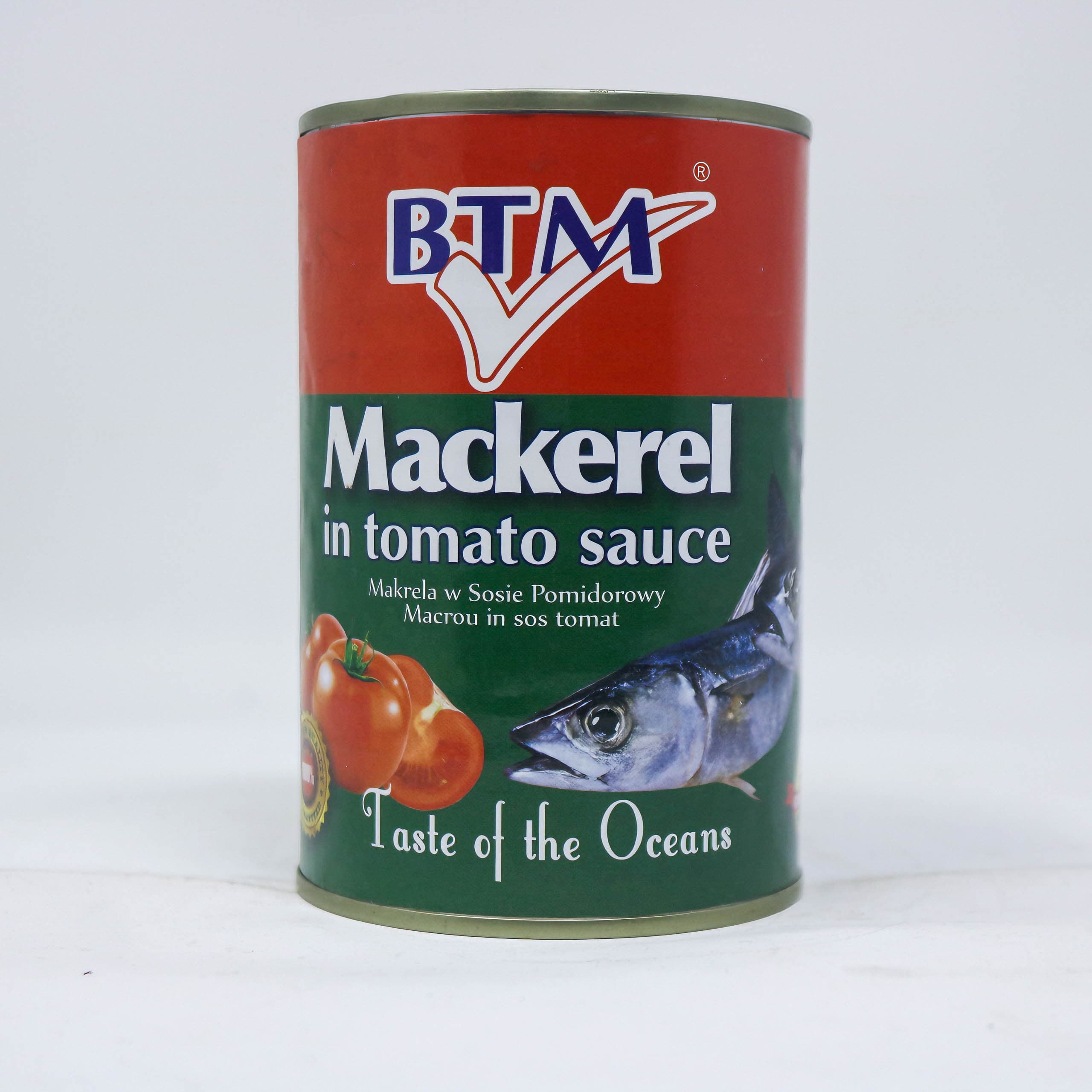 BTM Mackerel in Tomato Sauce – 425g