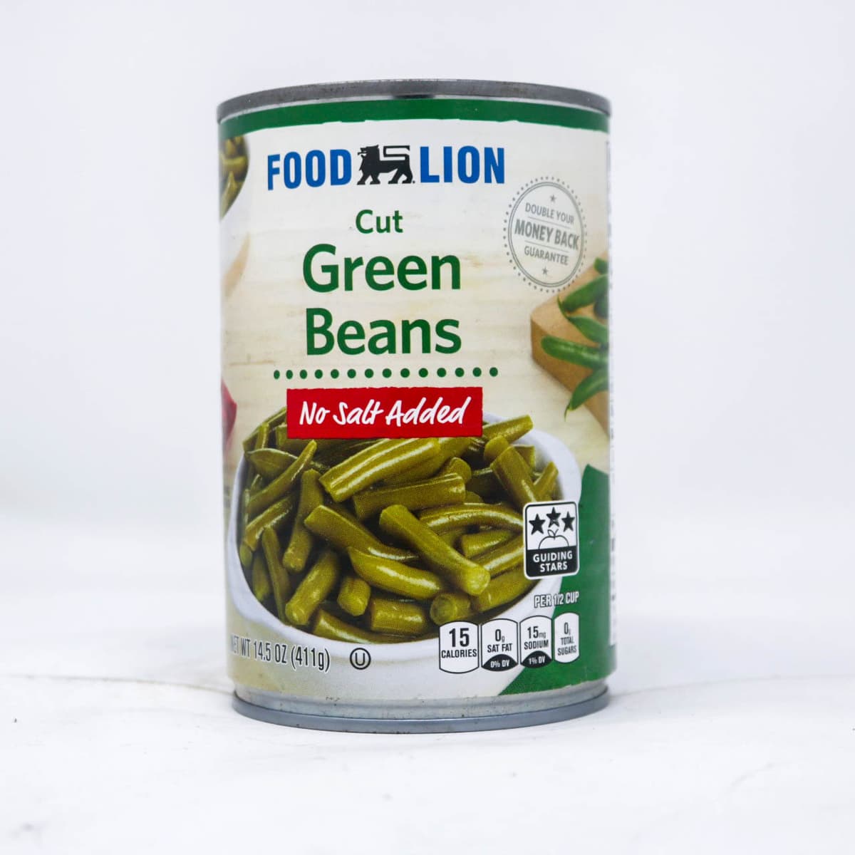 Food Lion Cut Green Beans (No Salt Added) – 14.5 oz