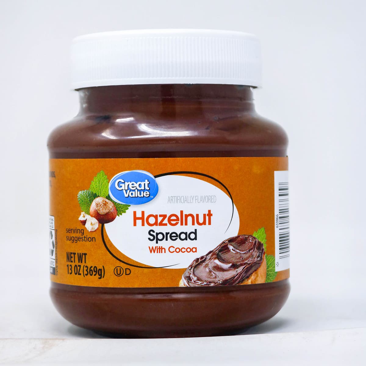 Great Value Hazelnut Spread with Cocoa – 13 oz