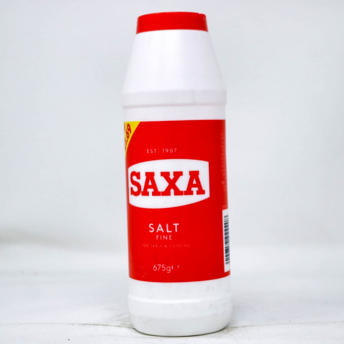 Saxa Fine Salt – 675g