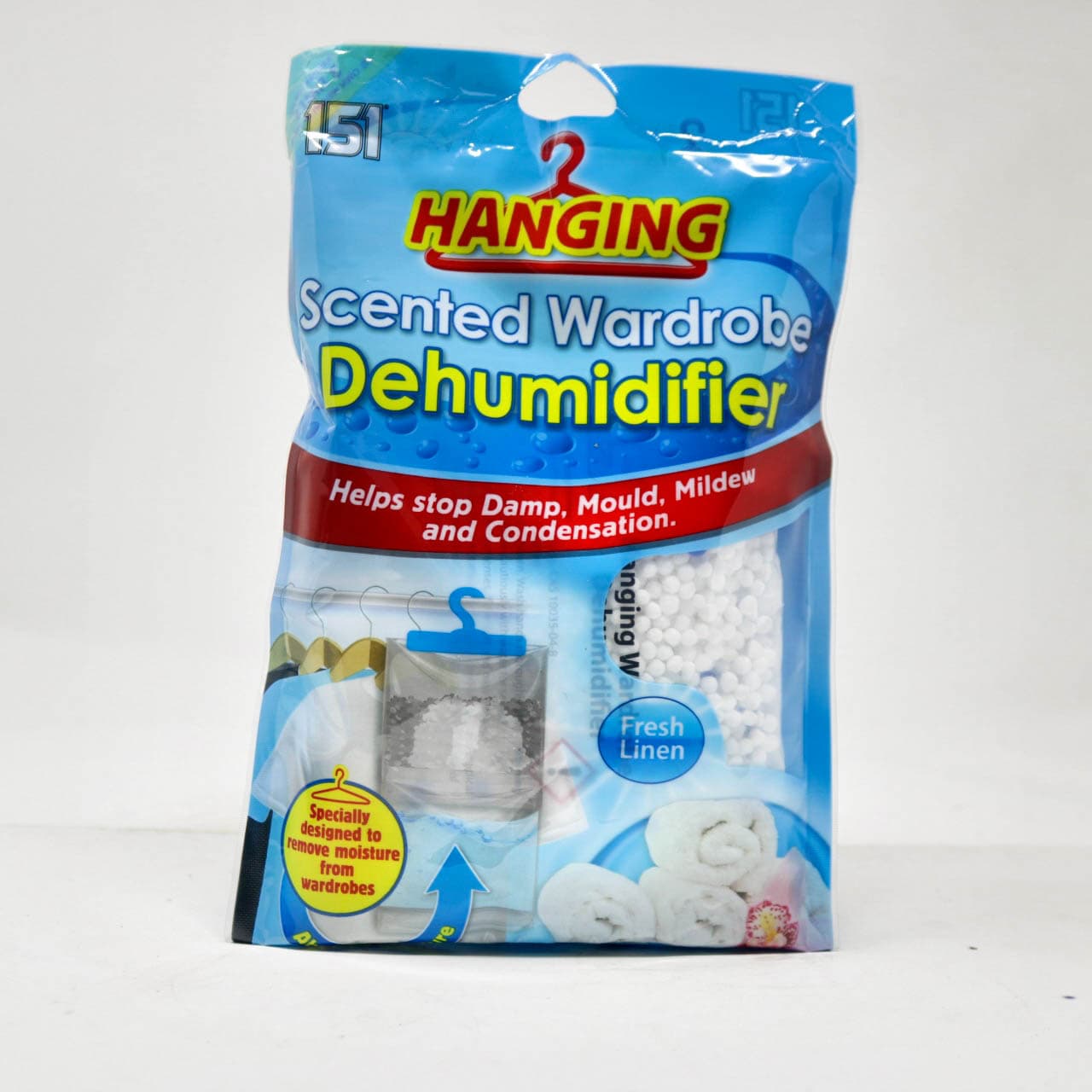 151 Hanging Scented Wardrobe Dehumidifier – Fresh Linen