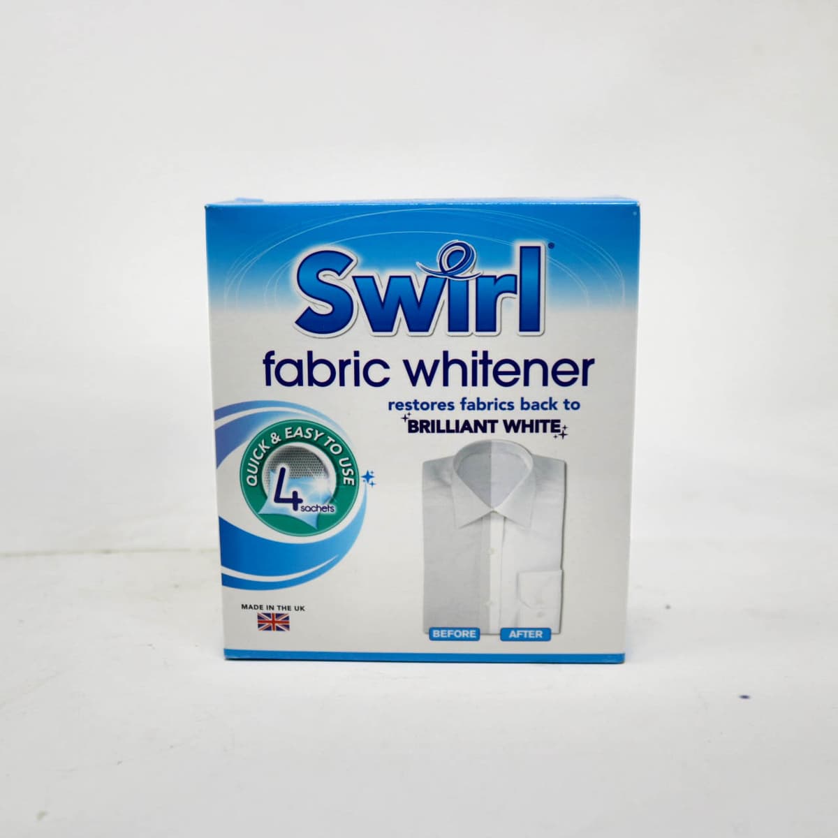 Swirl Fabric Whitener – 4 Sachets