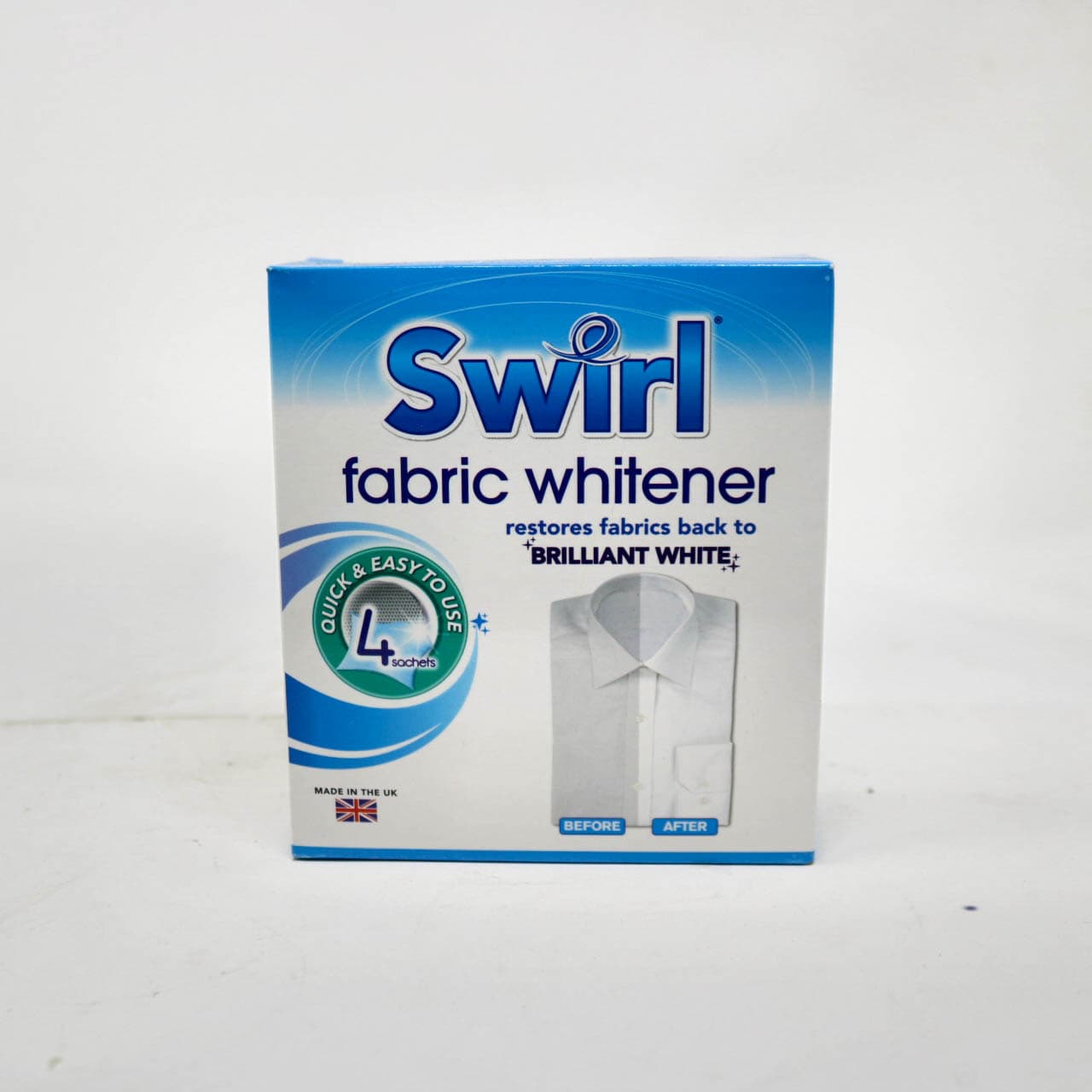 Swirl Fabric Whitener – 4 Sachets