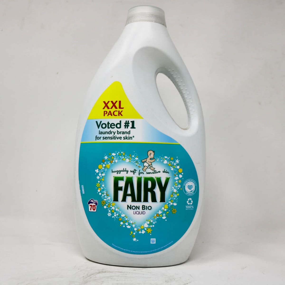 Fairy Non Bio Liquid Laundry Detergent – XXL Pack (70 Washes)