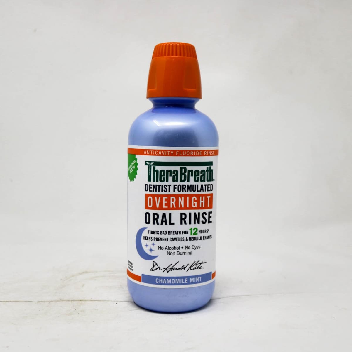 TheraBreath Overnight Oral Rinse – Chamomile Mint