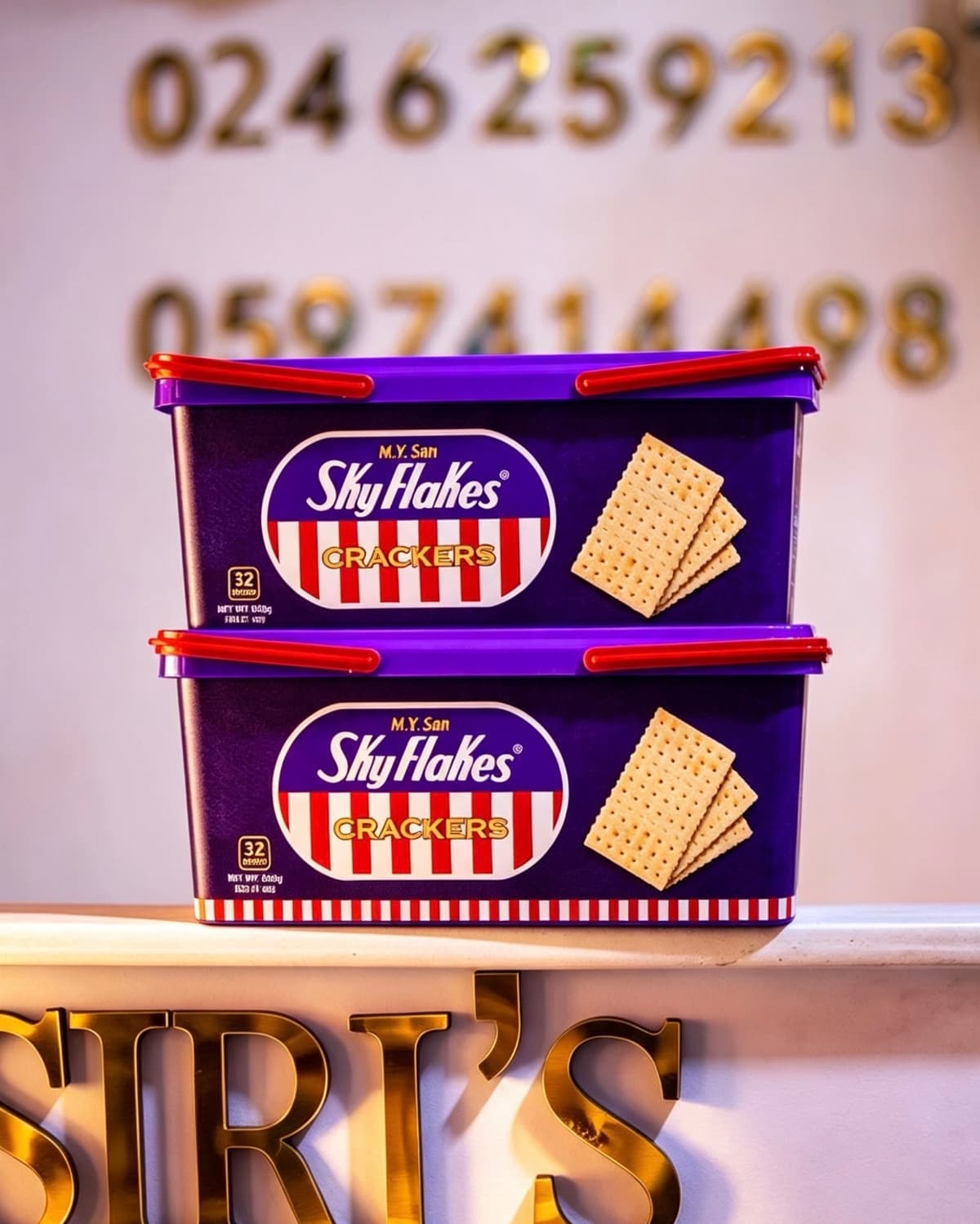 M.Y. San SkyFlakes Crackers