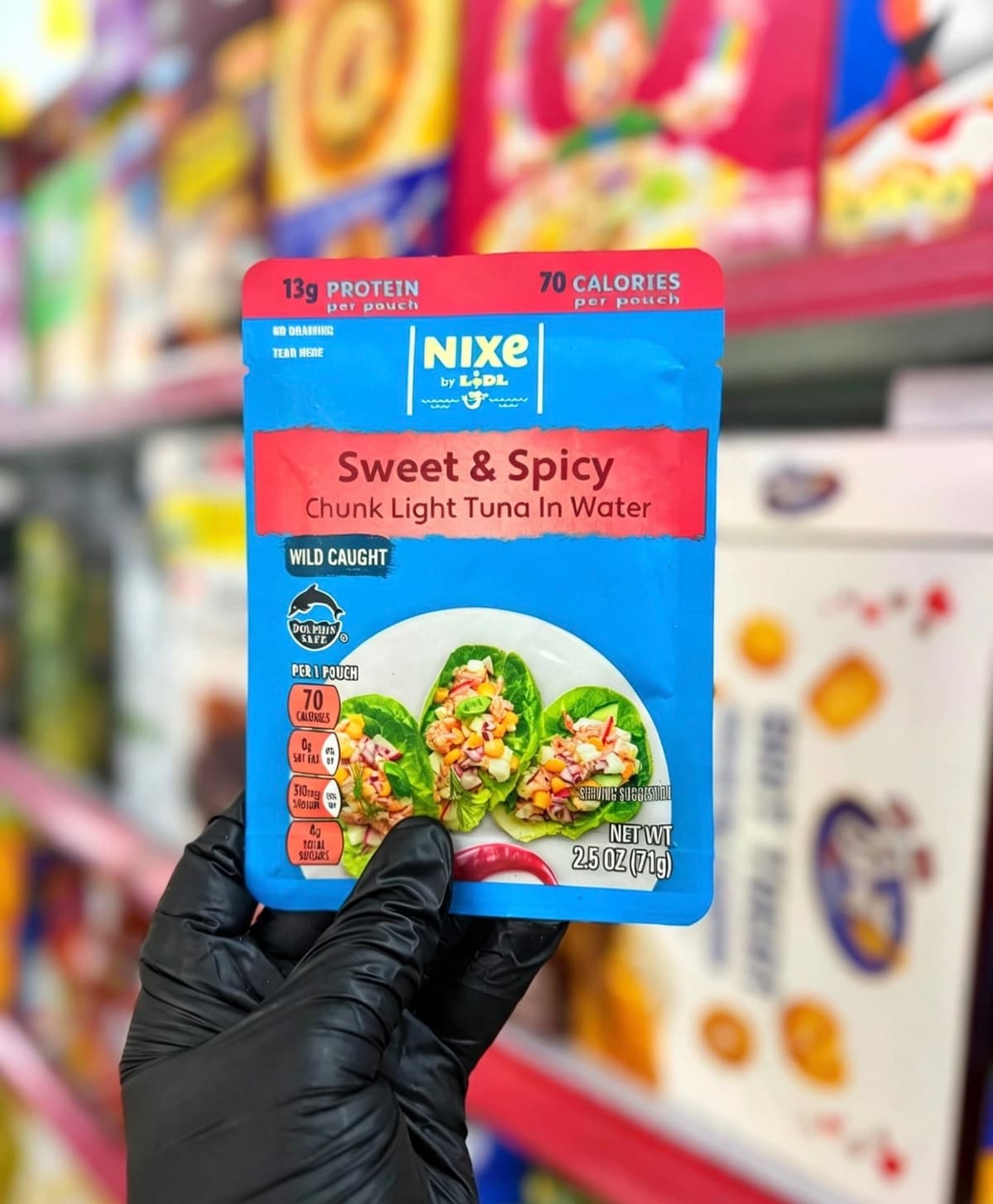 NiNixe Sweet & Spicy Chunk Light Tuna in Water