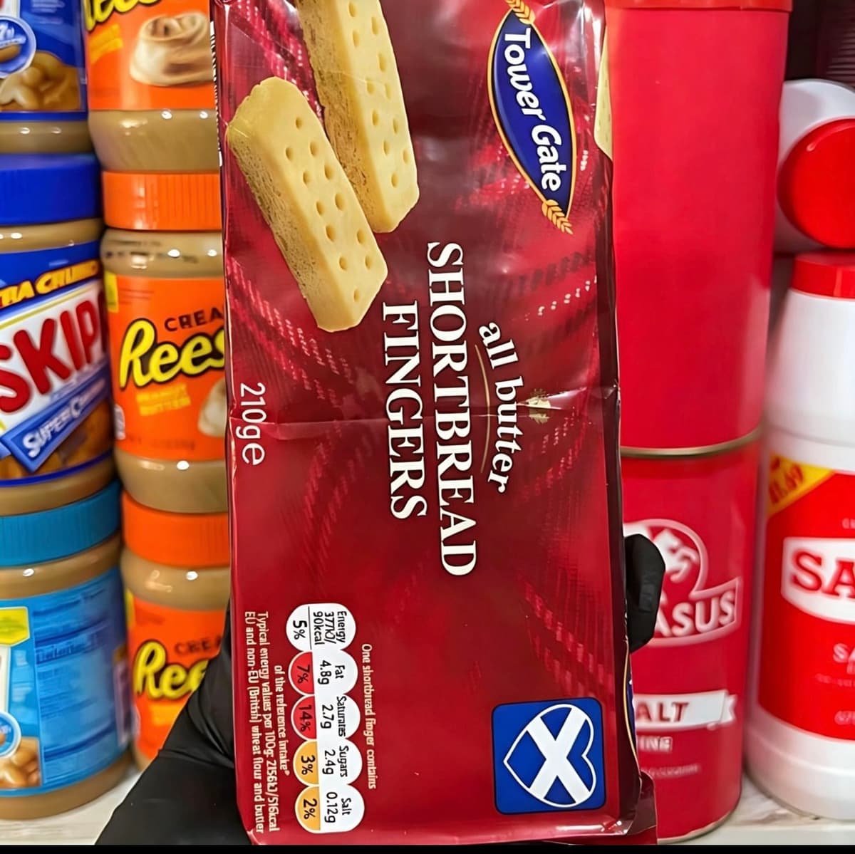 🍪 Tower Gate All Butter Shortbread Fingers