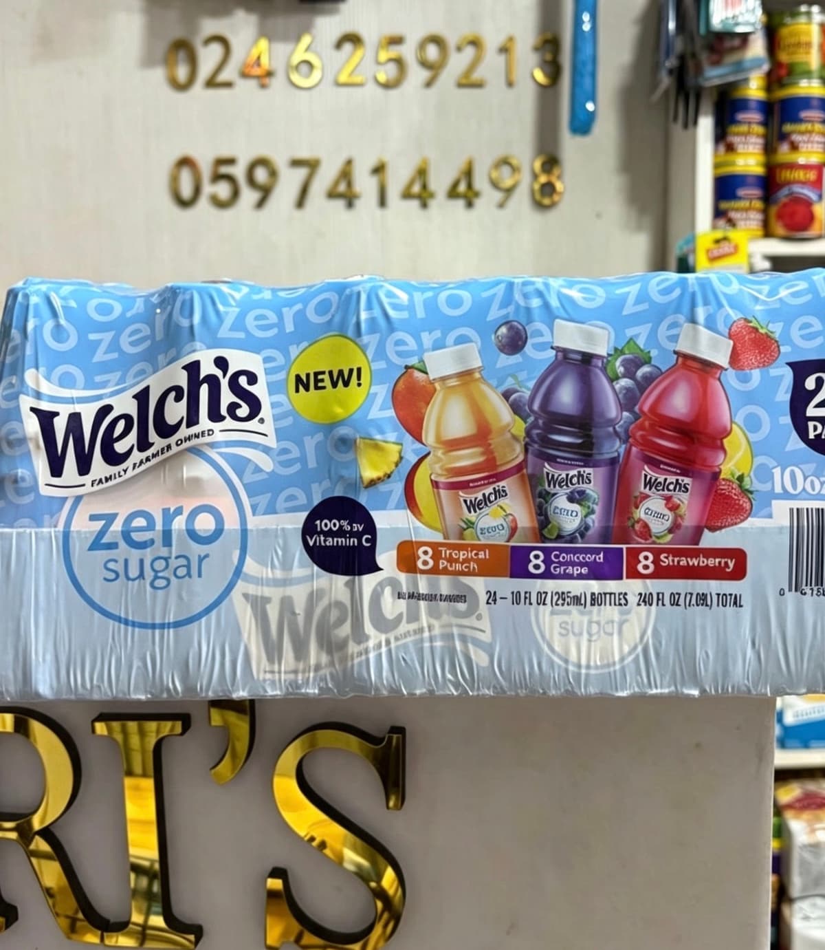 Welch’s Zero Sugar Juice Variety Pack
