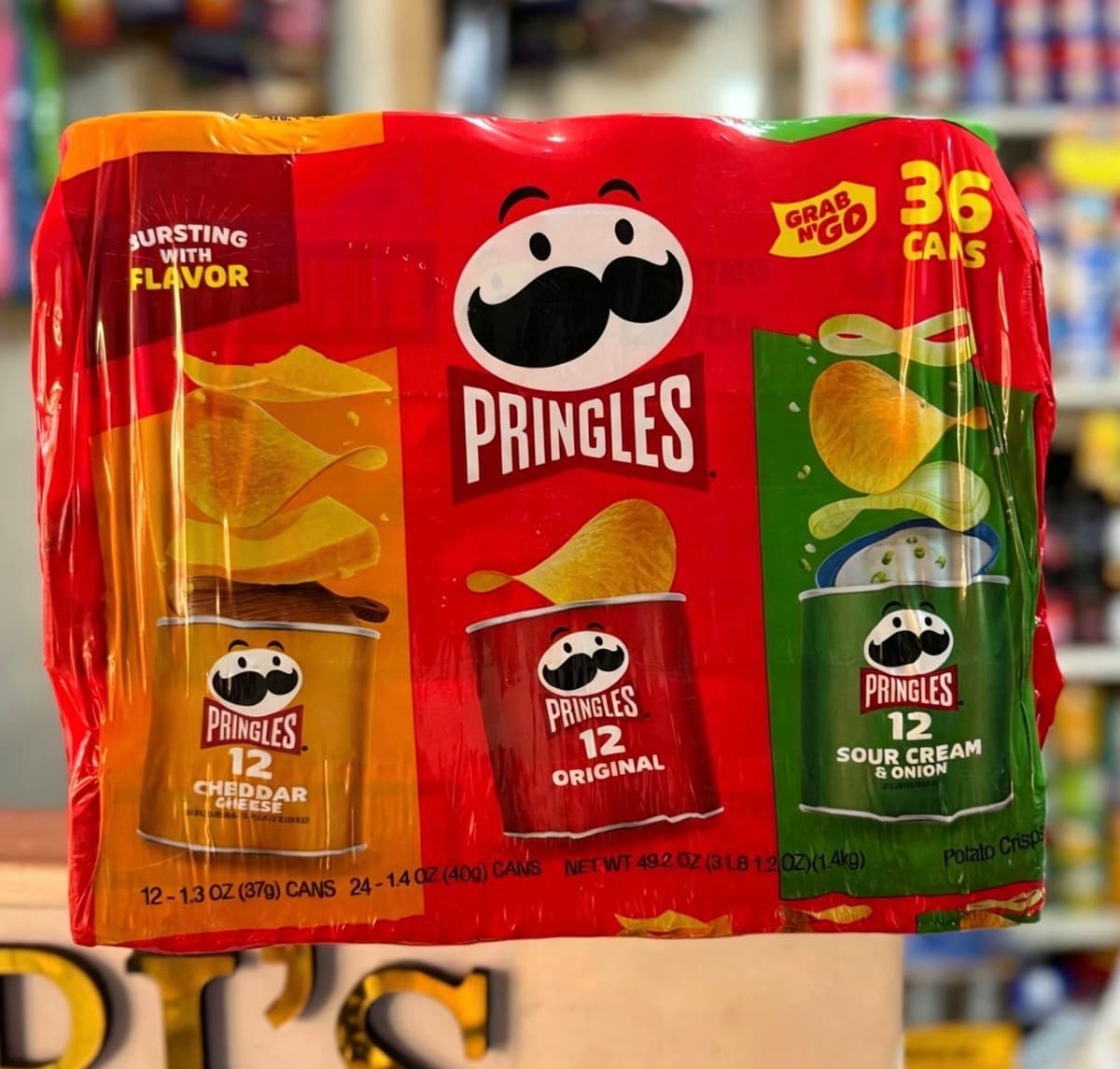 Pringles Variety Pack – 36 Cans