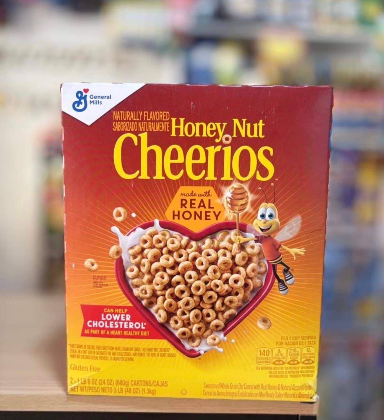 Honey Nut Cheerios Cereal – Family Twin Pack