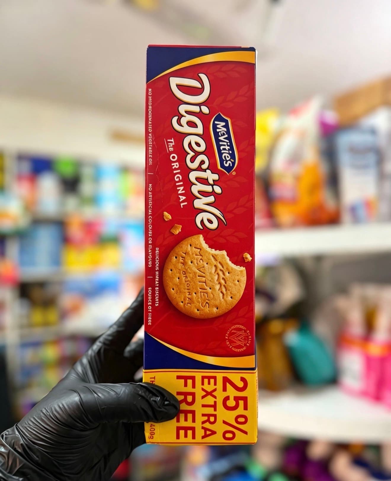 McVitie’s Original Digestive Biscuits – 400g (25% Extra Free)