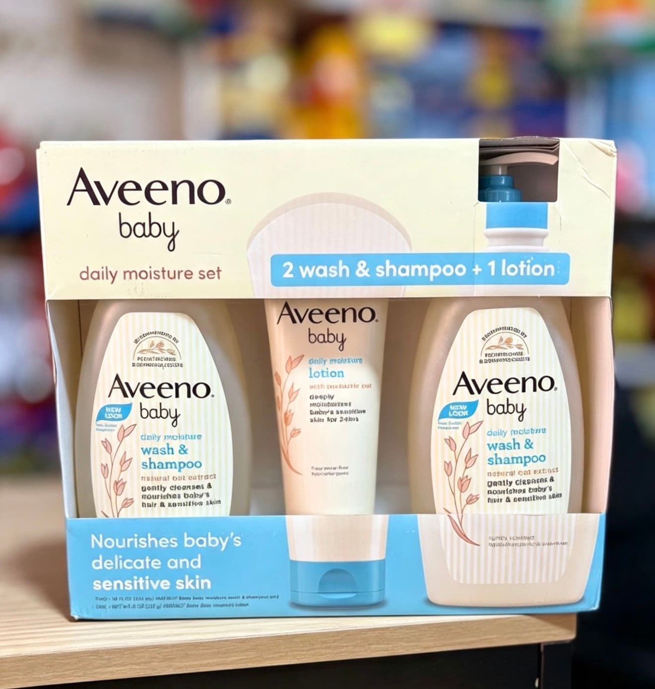 Aveeno Baby Daily Moisture Set