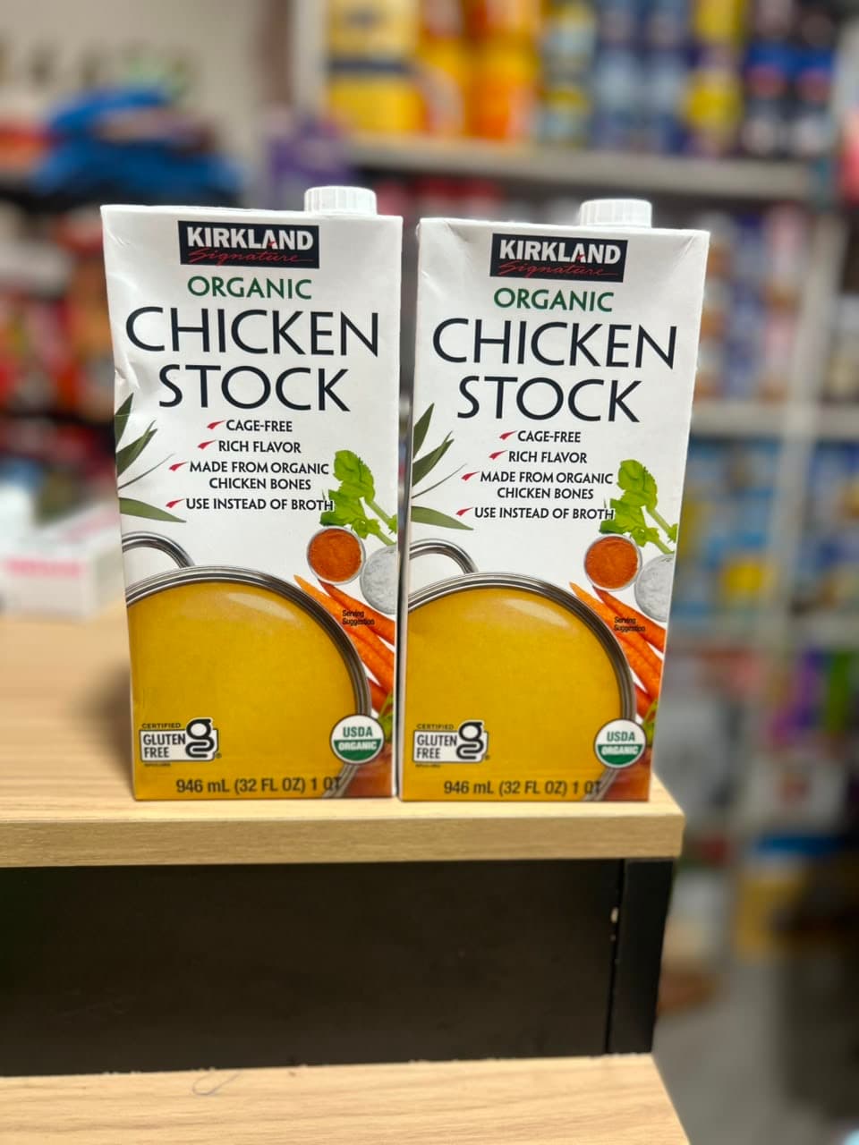 Kirkland Signature Organic Chicken Stock