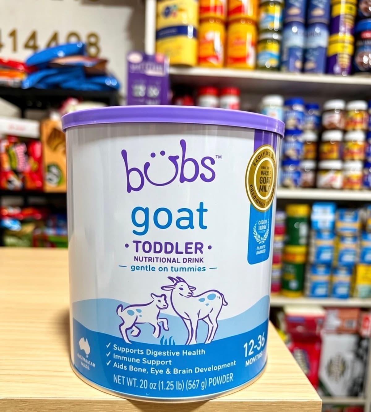 Bubs Goat Toddler Nutritional Drink (12–36 Months)