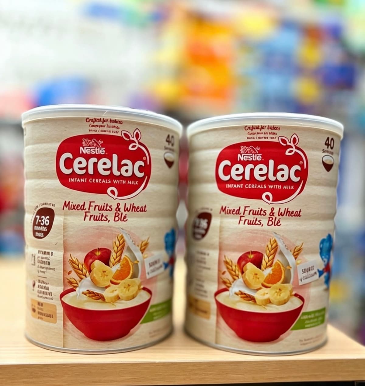 Nestlé Cerelac Mixed Fruits & Wheat with Milk (7–36 Months)