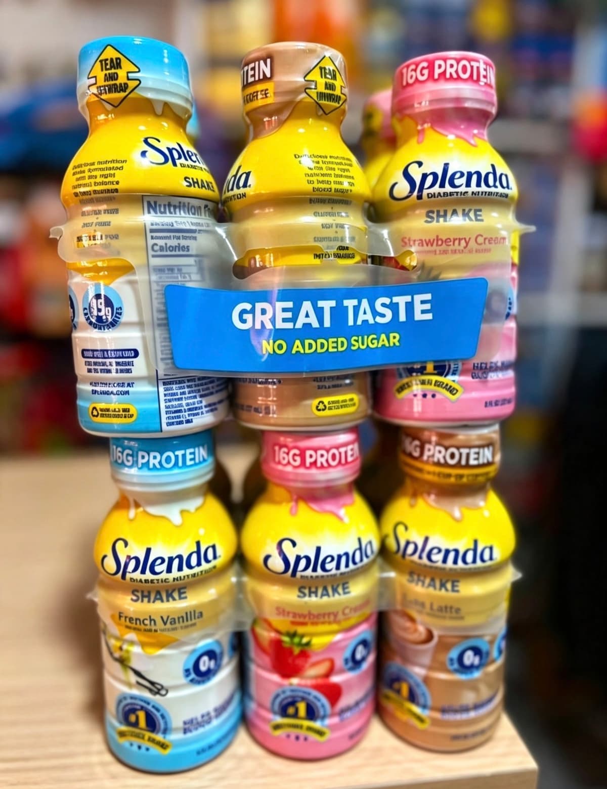 Splenda Diabetic Nutrition Shakes 6pcs