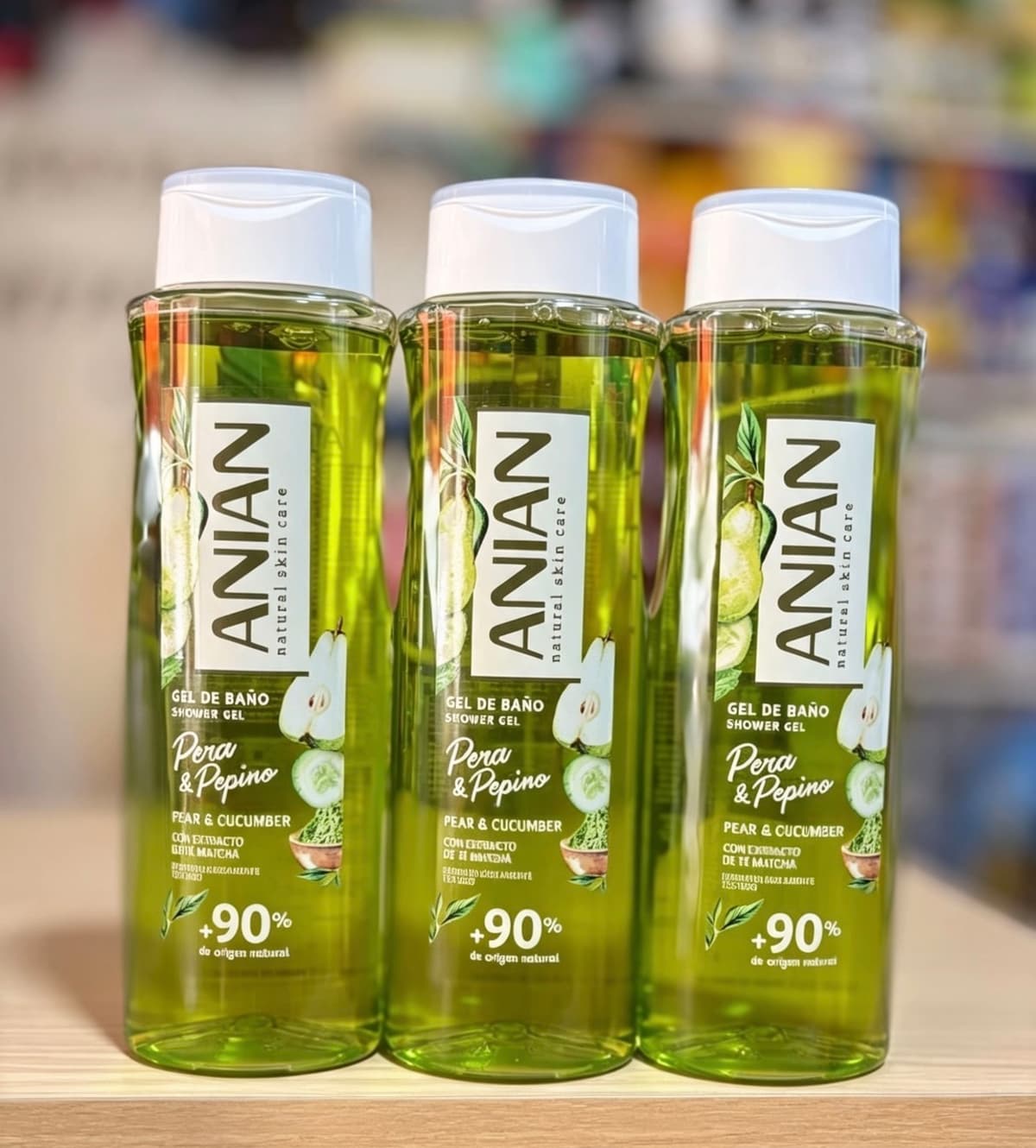 ANIAN Natural Shower Gel β Full Collection