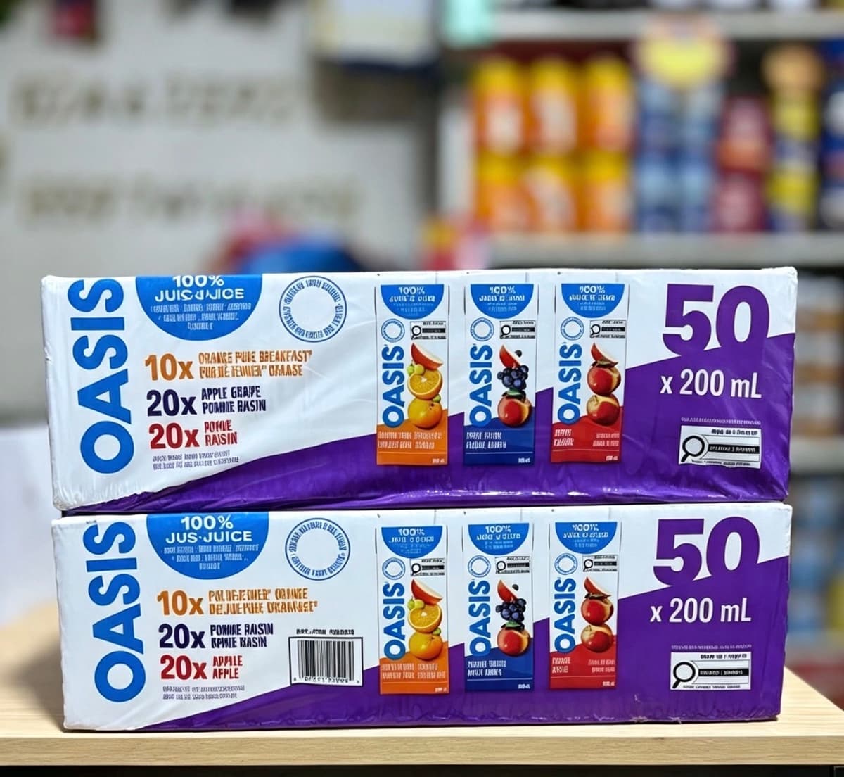 Oasis 100% Pure Juice Variety Pack