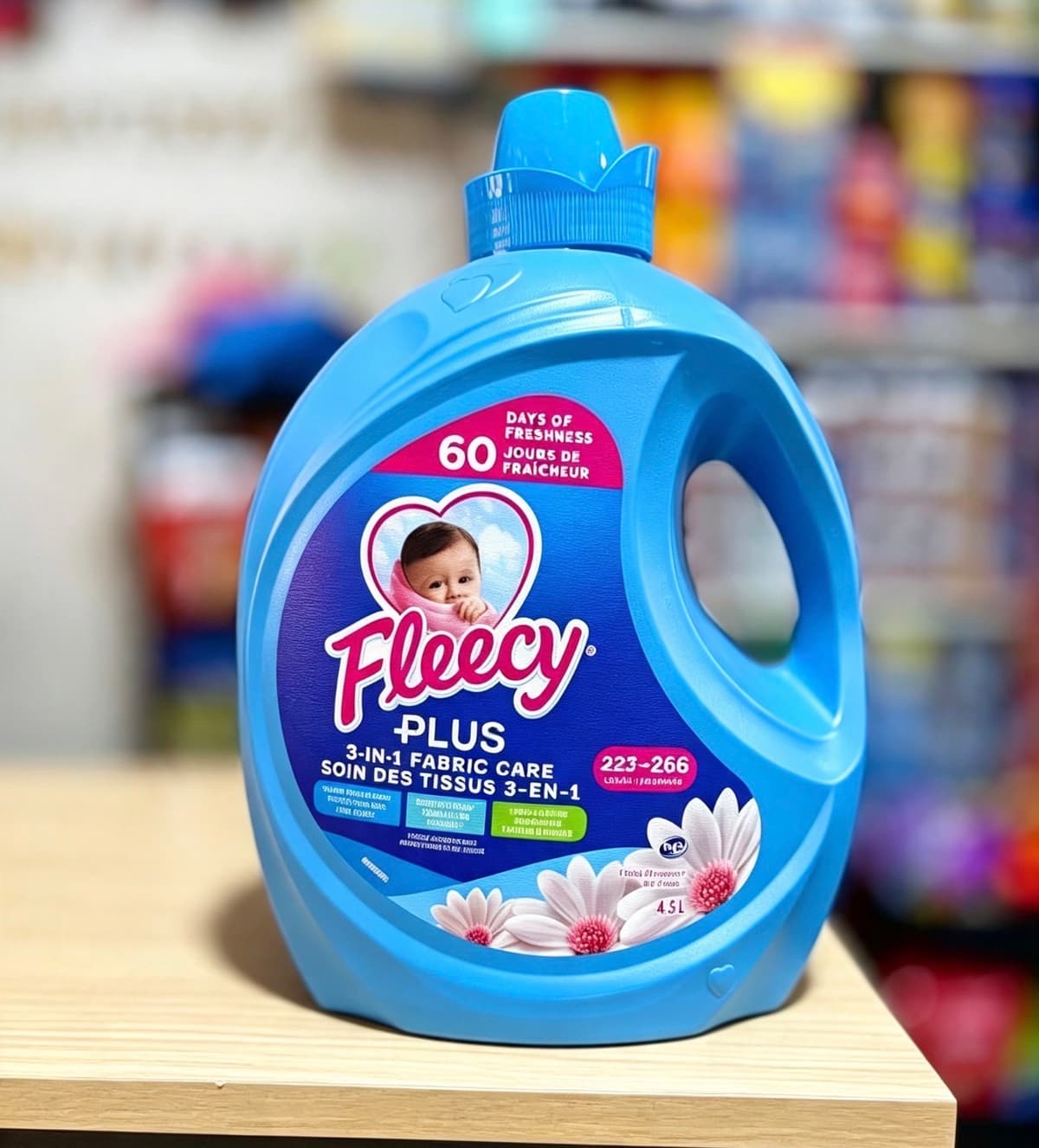 Fleecy Plus 3-in-1 Fabric Conditioner — 4.5L